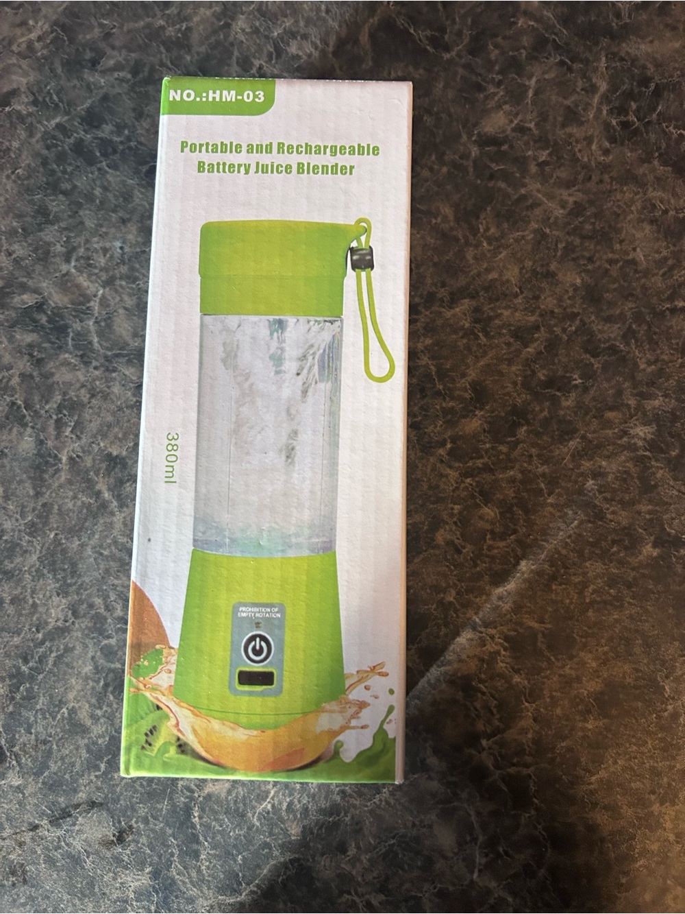 Portable Rechargeable Juice Blender - blue
